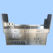 非标定制组合式不锈钢饮水机储物柜